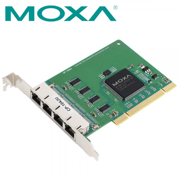 [MOXA] MOXA PCI 4포트 RS232 시리얼카드[RJ-45/케이블 별매] [CP-104JU ]