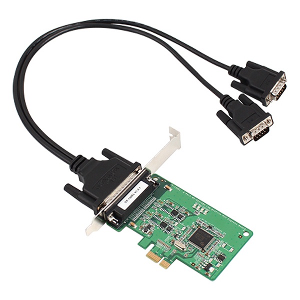[MOXA] 목사 CP-132EL-DB9M [강원전자]  (시리얼카드/RS422/485/PCI-E/2Port) [슬림PC겸용]