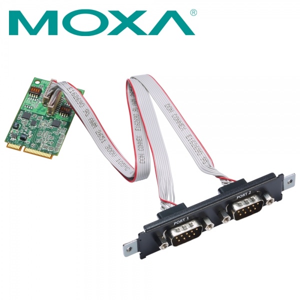 [MOXA] Mini PCI Express 2포트 RS422/485 시리얼카드 [CP-132N-T]