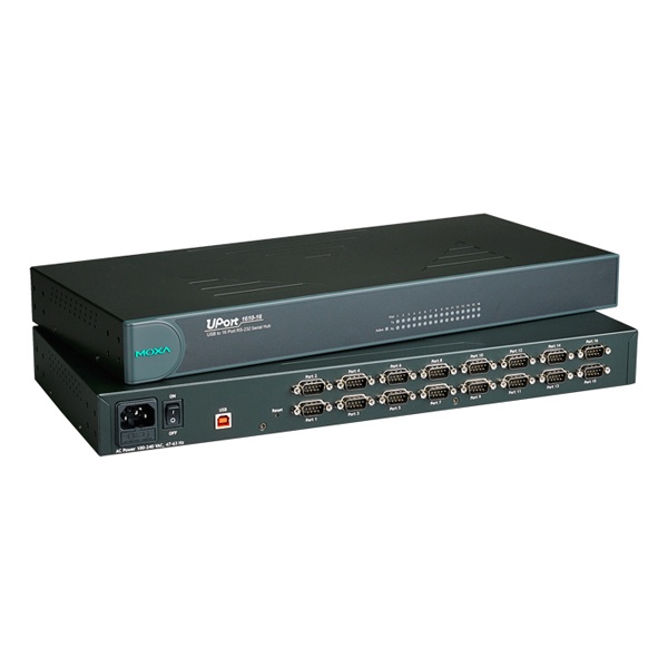 [MOXA] 목사 USB to RS232 컨버터, 16포트 [UPort1610-16]