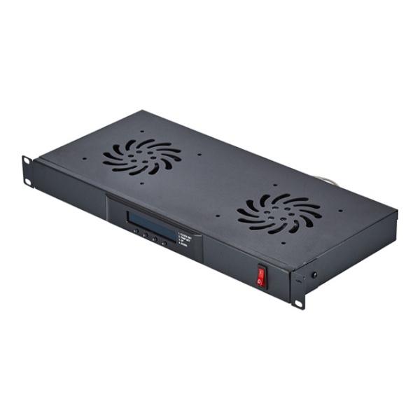 [NEXI] 넥시 1U 쿨링팬 LCD 판넬 (2FAN) [NX-2FAN-LCD] [NX856]