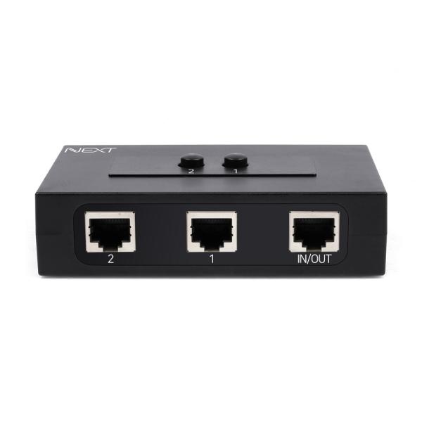 [이지넷유비쿼터스] NEXT-2434UTP (RJ45 양방향 선택기/1:2/2:1)