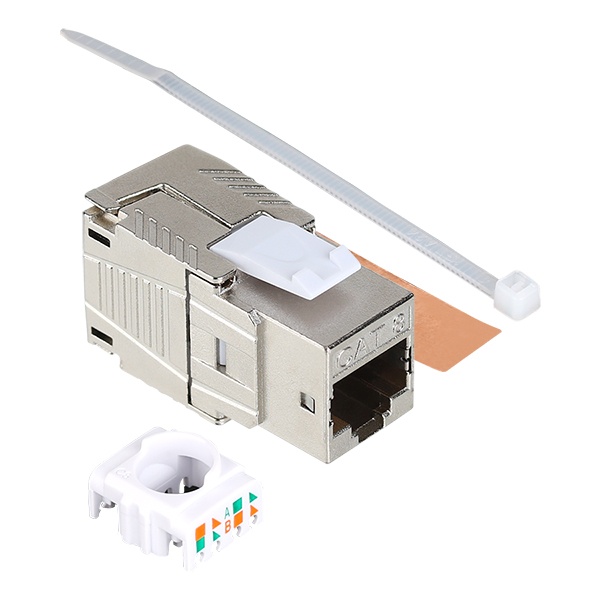 [PLUG MASTER] 키스톤잭(180°), CAT.8 STP Toolless [NM-PM08]