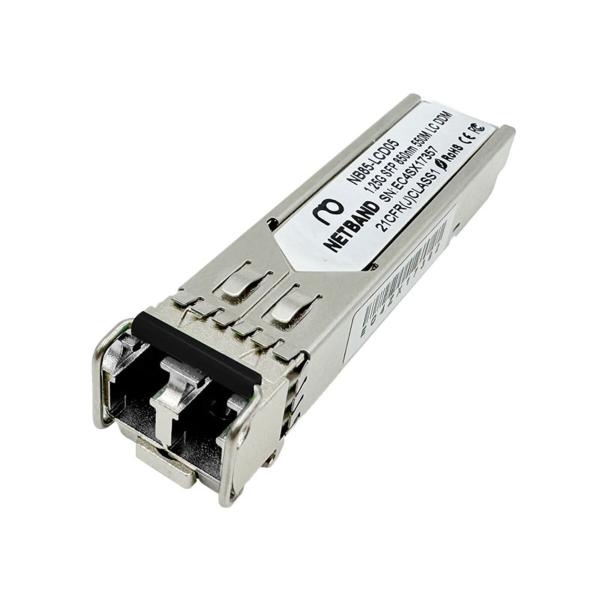 [NETBAND] 넷밴드 1G 싱글모드 SFP 850nm 550M 광모듈 미니지빅 [NB85-LCD05]