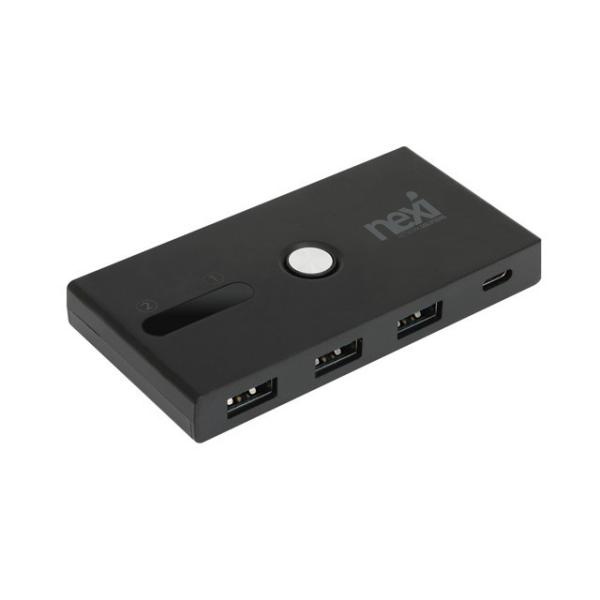 [NEXI] 넥시  NX-U30SR-2P/NX1492 [USB선택기/2:4/물리버튼/무전원]