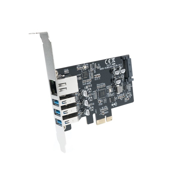 [Coms] USB 3.0 3Port+ RJ45Gigabit 1Port PCI-express card [KS585]