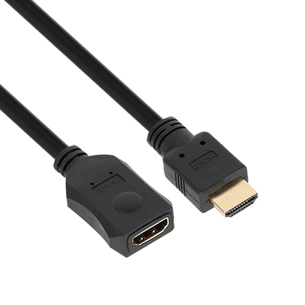[강원전자] HDMI to HDMI 2.0 M/F 연장케이블,  NMC-HF015BN [0.15m]