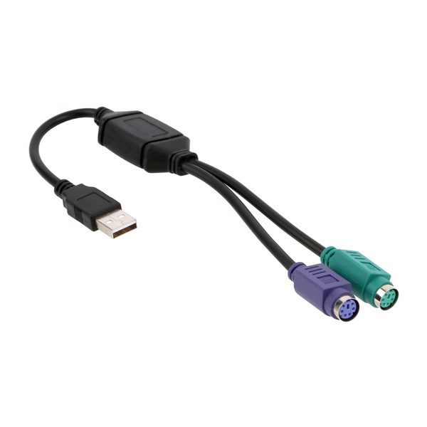 [이지넷유비쿼터스] USB to PS2 변환 케이블,  NEXT-KVMPS2 [32CM]