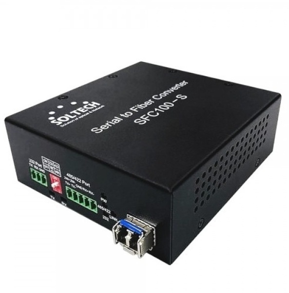 [SOLTECH] 솔텍 SFC100-232/485 광컨버터 [100Mbps/LC/싱글]