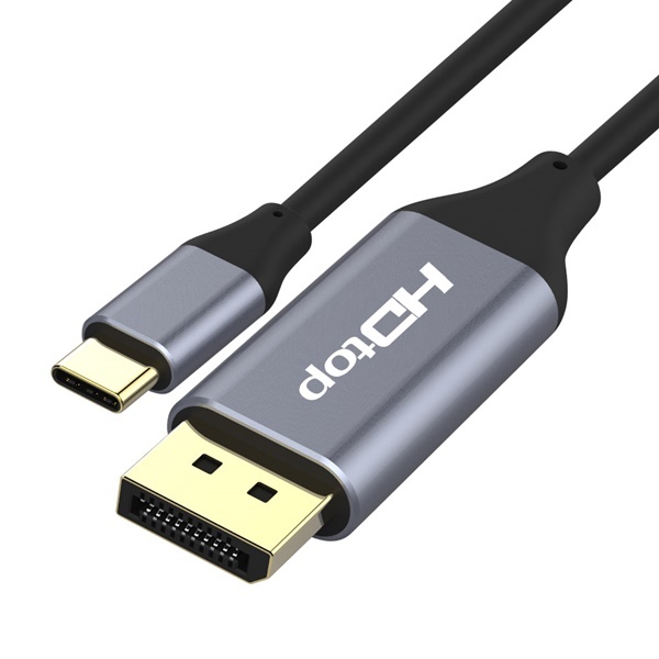[HDTOP] Type-C 3.1 to DisplayPort 1.2 미러링 케이블,  HT-3C002 [1.8m]