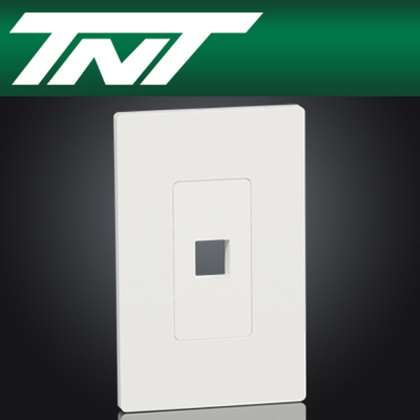 [TNT] 아울렛 페이스 플레이트,  1포트 [NM-TNT56]