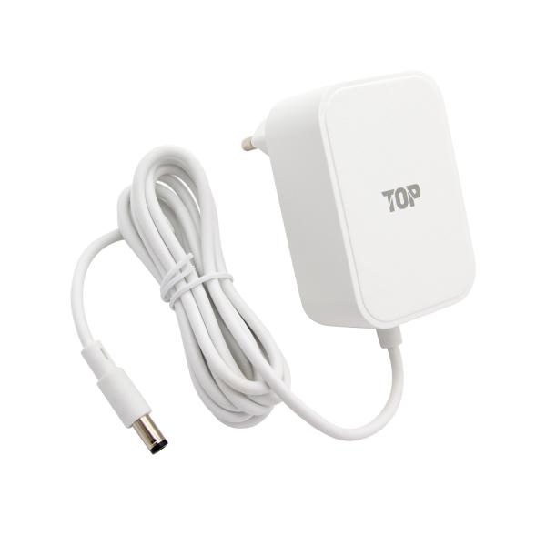 [HDTOP] 아답터, 100~240V / 12V 3A [내경2.1mm/외경5.5mm] HT-AD148 화이트 전원 케이블 일체형 [비닐포장]