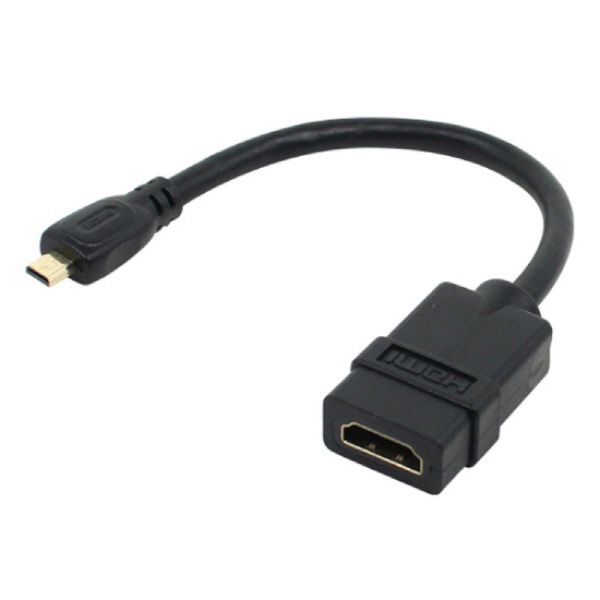 [MBF] HDMI to Micro HDMI F/M 변환케이블,  MBF-HFMICM-15CM-A [블러스터/0.15m]