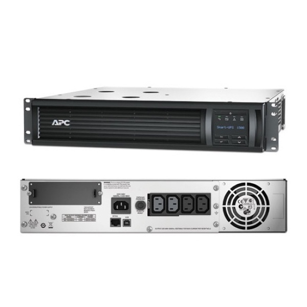 [APC] APC Smart-UPS,  SMT1500RMI2U [1500VA/1000W/랙타입][전원케이블미포함,UPS출력 케이블 2개 포함]