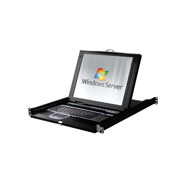 [REXTRON] 시스라인 43.18cm LCD KVM 스위치 COMBO 8:1  [HUSE-108D]