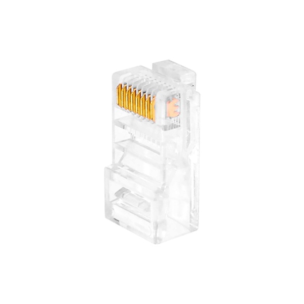 [MBF] 엠비에프 RJ-45 커넥터 [투명/100개]  CAT.5E UTP [MBF-RJ45]