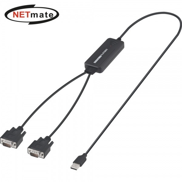 [강원전자] 넷메이트 USB2.0 to 2포트 RS232 시리얼 컨버터 [KW-220N]