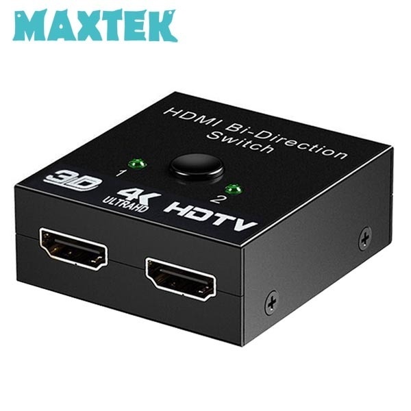 [MAXTEK] 맥스텍 셀렉터 원터치 [HDMI 양방향 선택기/2:1/1:2/오디오지원] [MT665]