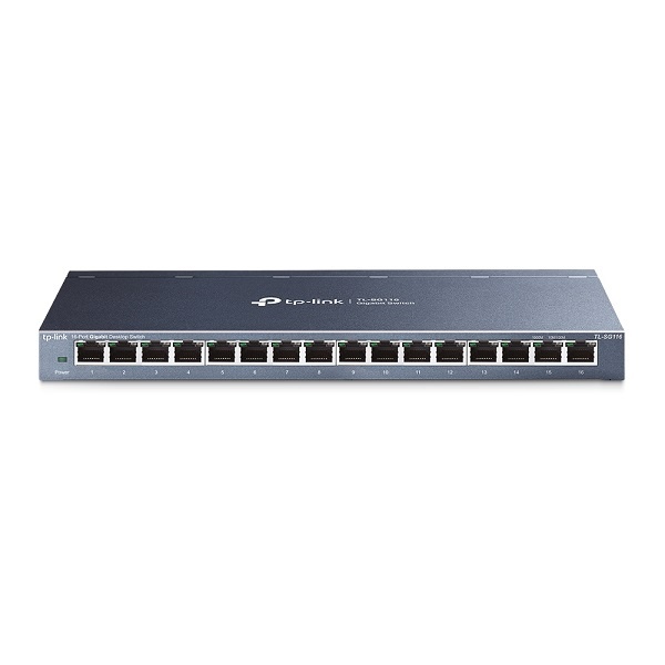 [TP-LINK] 티피링크 TL-SG116 [스위칭허브/16포트/1000Mbps/데스크탑형]