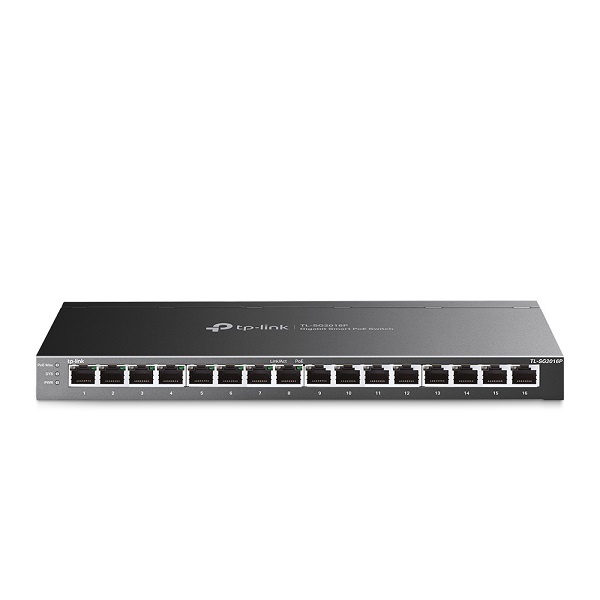 [TP-LINK] 티피링크 TL-SG2016P [스위칭허브/16포트/PoE+/1000Mbps]