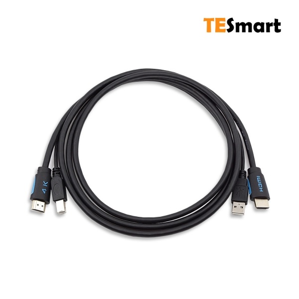 [TESmart] 티이스마트 HDMI KVM 통합 케이블  1.5M [TC01K5]
