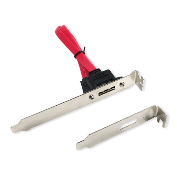 [NEXI] 넥시 SATA to eSATA 확장 브라켓 45cm/1port (NX-SATA-BL1P) [NX253]