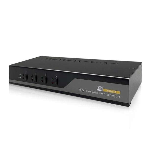 [Uniclass] 유니클래스 AI-234A [HDMI KVM스위치/4:1/USB/케이블포함]