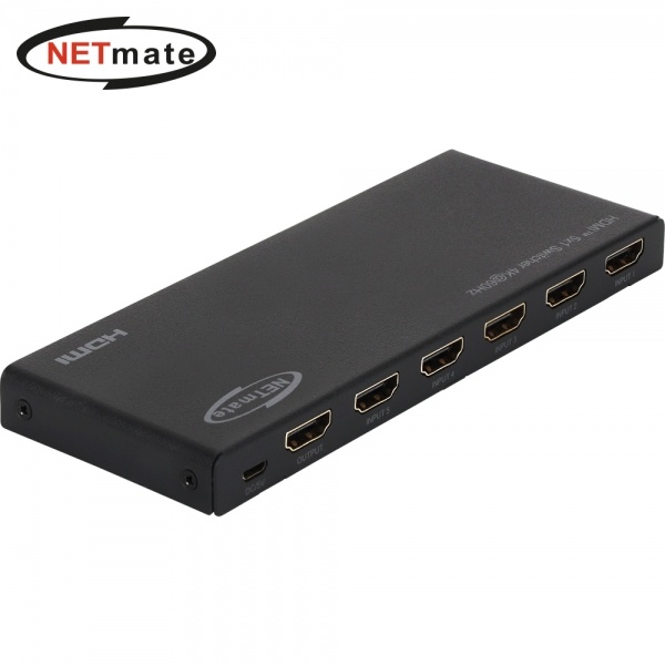 [강원전자] NETmate NM-PTS12 [모니터 선택기/5:1/HDMI/4K]