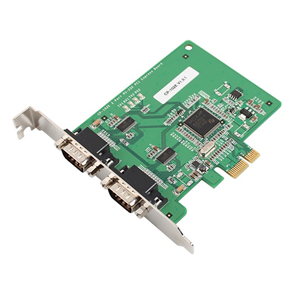 [MOXA] 목사 CP-102E [강원전자]  (시리얼카드/RS232/PCI-E/2port)
