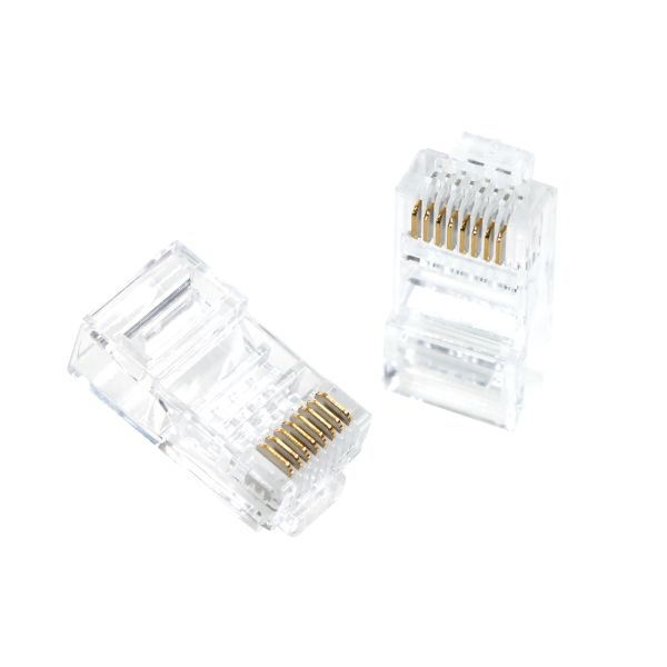 [MachLink] RJ-45 커넥터, CAT.6 UTP [투명/100개/박스] [ML-C6RJ45]