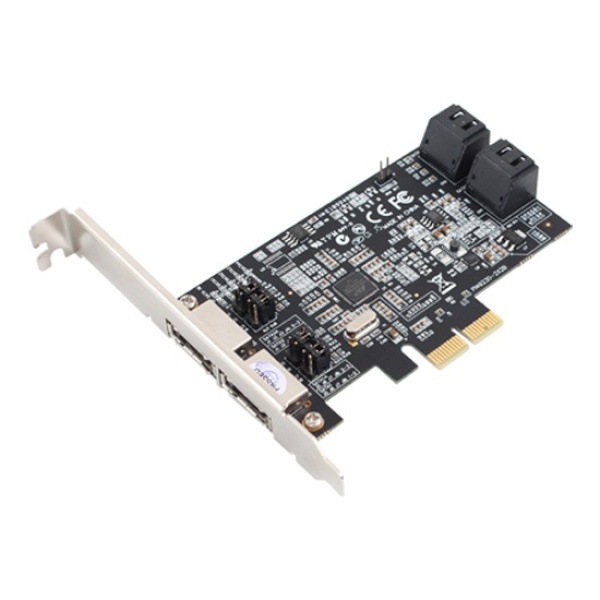 [강원전자] NETmate A-520  (SATA카드/PCI-E/eSATA/2port)