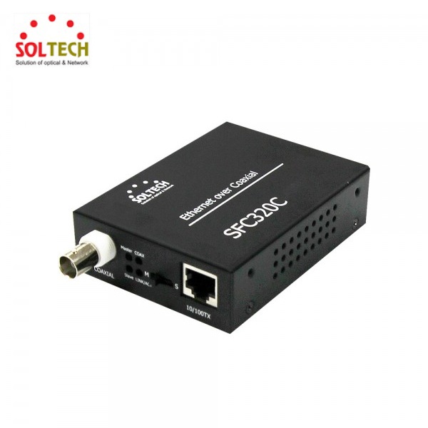 [SOLTECH] 솔텍 SFC320C 광컨버터 [100Mbps/BNC]