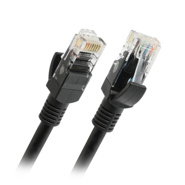 [NEXI] CAT6 UTP 랜 케이블,  NXC-CAT6-030 / NXC055 [다이렉트/연선] [블랙/3m]