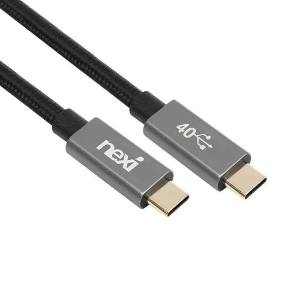 [NEXI] 넥시 C to C 케이블 USB4  PD 240w  50cm [NX1527]