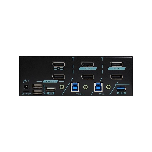 [REXTRON] 시스라인 PAAG-E3122B [KVM스위치/2:1/DP]