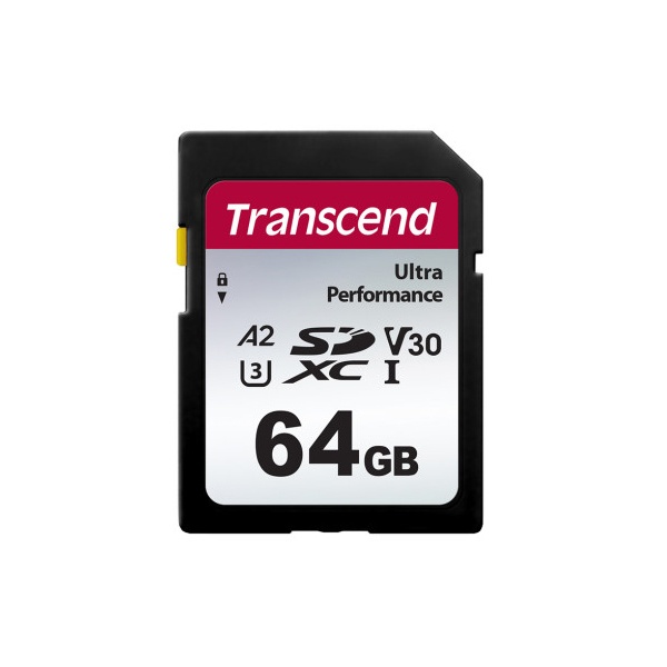[Transcend] SD카드, 340S Ultra Performance  64GB  [SDXC, UHS-I U3, V30, A1]