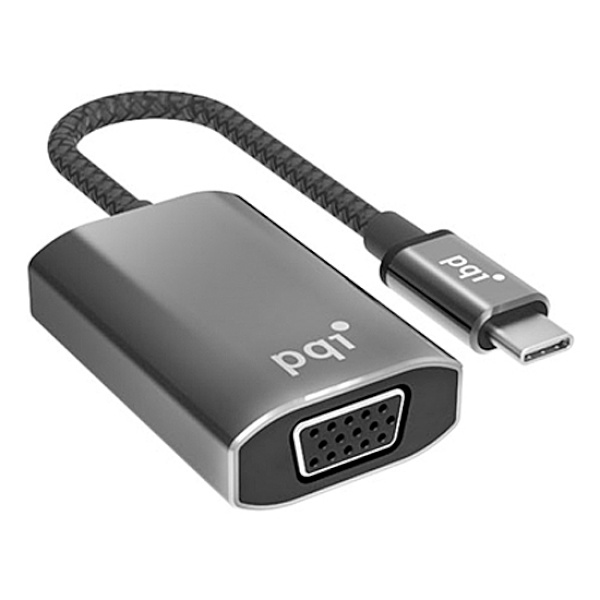 [PQI] PQI USB Type-C to VGA 컨버터, 오디오 미지원  [VGA mini Adapter]