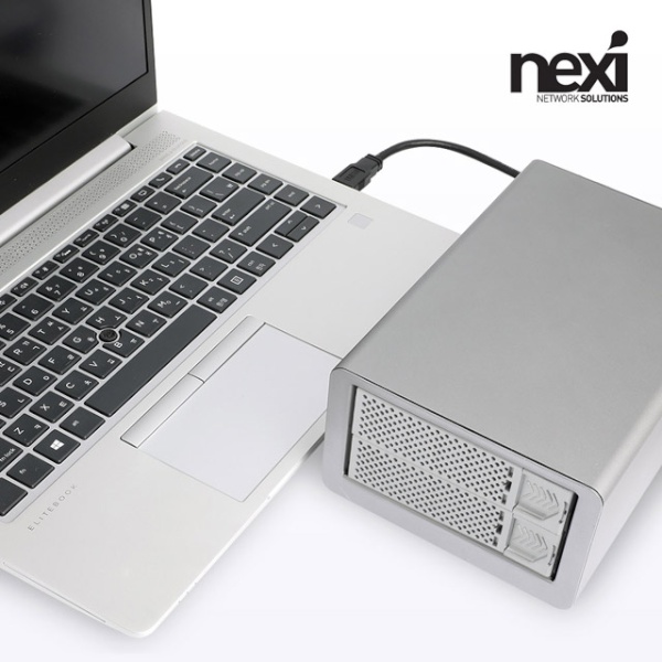 [NEXI] 넥시 NX-802RU31 RAID (2베이) [USB3.1 Type-C] [NX768] [DAS]  하드미포함