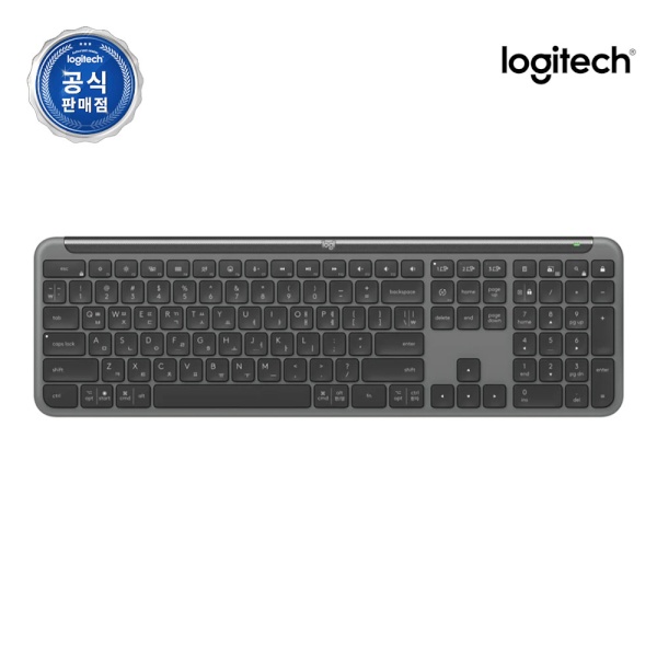 [로지텍] 무선,블루투스 키보드, Signature Slim K950 (시그니처 K950) [로지텍코리아정품] [그래파이트]