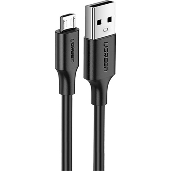 [Ugreen] USB-A 2.0 to Micro 5핀 고속 충전케이블,  U-60134 [블랙/0.25m]