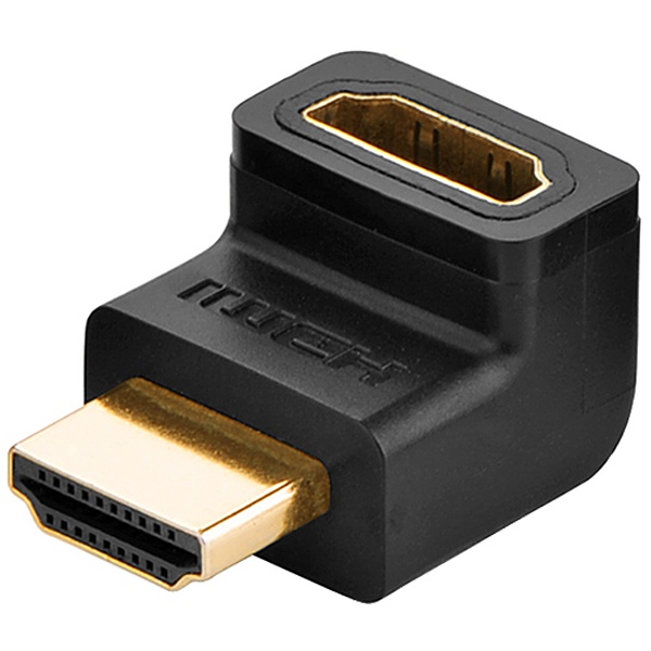 [Ugreen] 유그린 HDMI(M/F) 위쪽 꺾임 젠더  [U-20110]