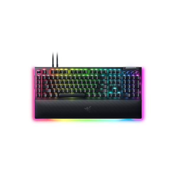 [RAZER] [레이저코리아] 유선 기계식 게이밍 키보드, BlackWidow V4 Pro KR (블랙위도우 V4 프로), 한영자판  [블랙/녹축]