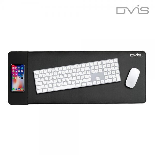 [DVIS] 장패드, DW-PAD 휴대폰 무선충전패드  [블랙-블랙라인/USB]