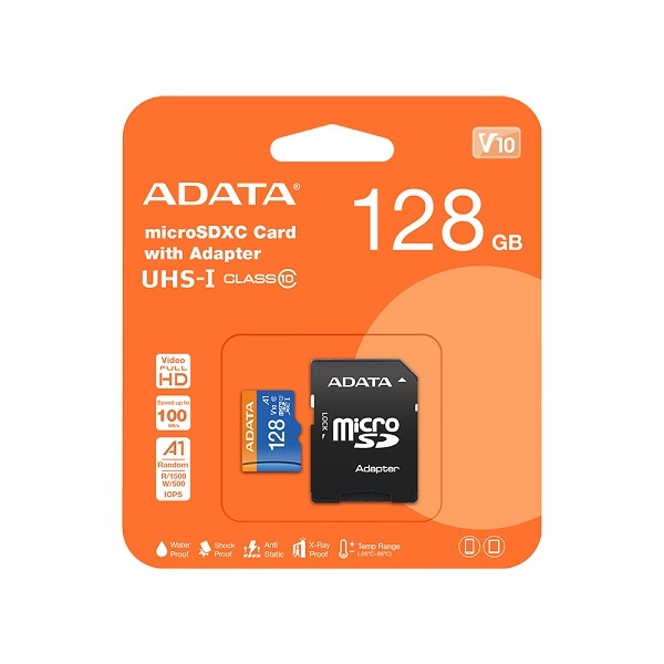 [ADATA] ADATA Premier microSDXC/SDHC UHS-I CLASS10 128GB(100MB/s)