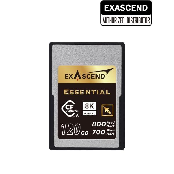 [엑서센드] Essential CFexpress Type A  [120GB] (타입A, 800MB/s, 700MB/s, 5년 보증기간)