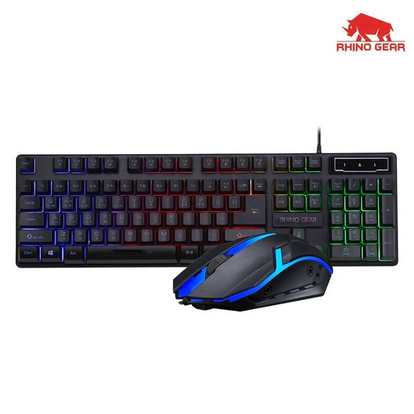 [RHINO GEAR] 유선 데스크탑 세트, RG-GMK100 RGB