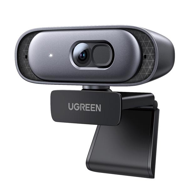 [Ugreen] [화상카메라] QHD 400만화소 사생활 보호커버 듀얼마이크 PC웹캠 카메라 U-35626