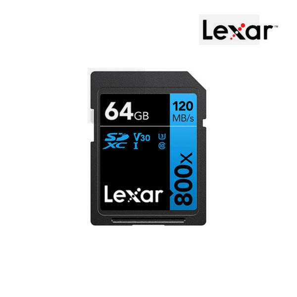 [LEXAR] Professional 800x SDXC UHS-1  64GB