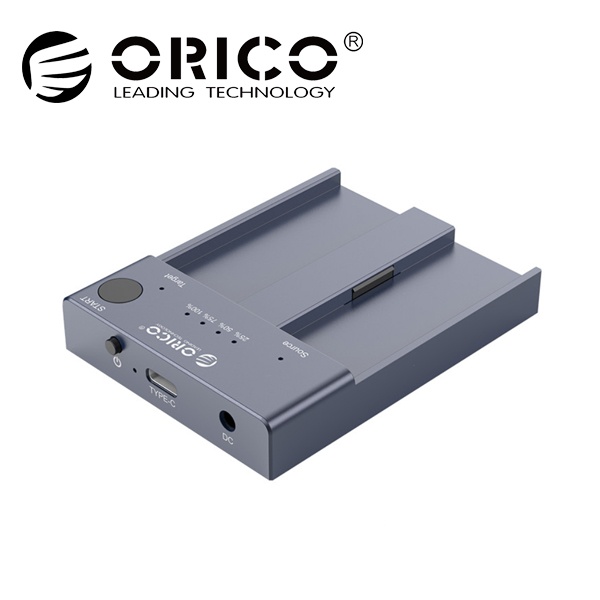 [ORICO] 도킹스테이션, M2P2-C3-C [M.2 NVMe/USB3.1] [그레이] [하드미포함]