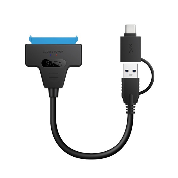 [Ytek] USB 3.0 A TYPE C TO SATA 변환 컨버터 2.5 HDD SSD 무전원[YT-US31S]